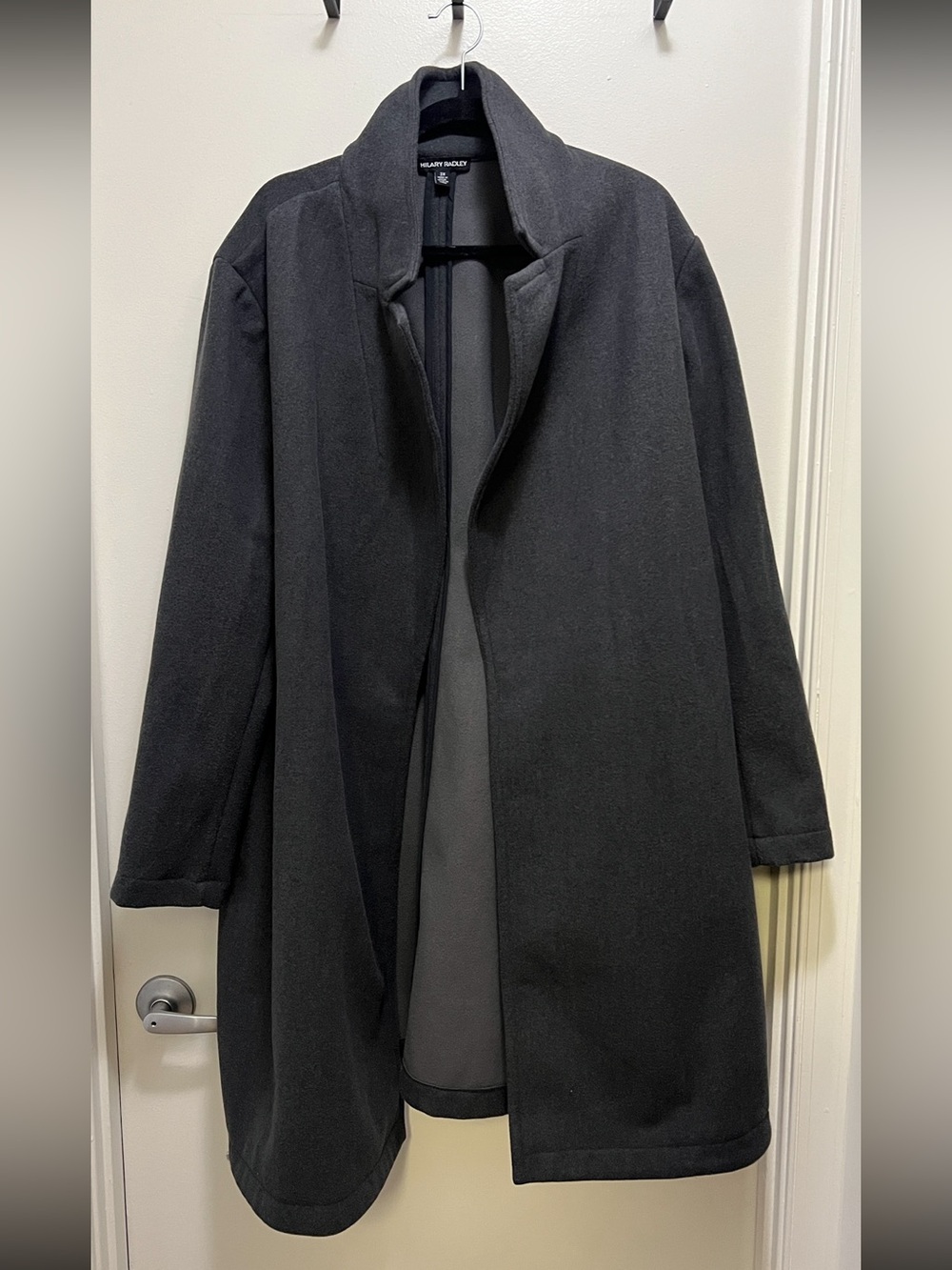 Hilary Radley Dark Grey Pea Coat